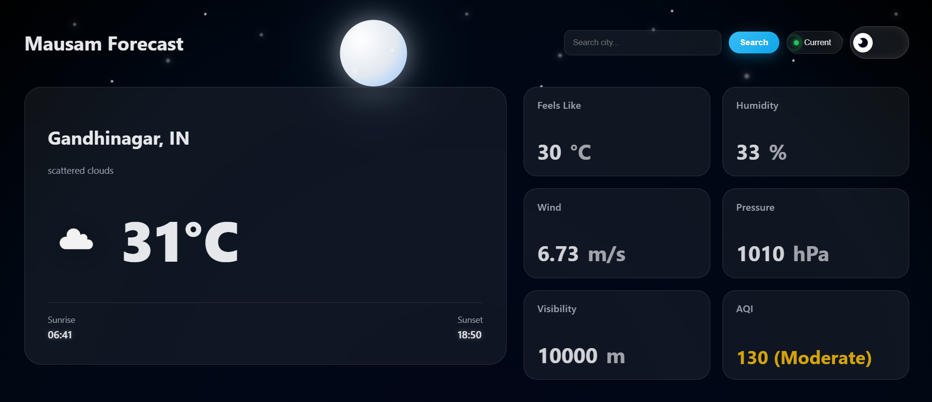 Weather App thumbnail
